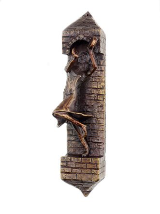  Bronze Miriam Mezuzah by Zachary Oxman、mySite、elrpsem3k