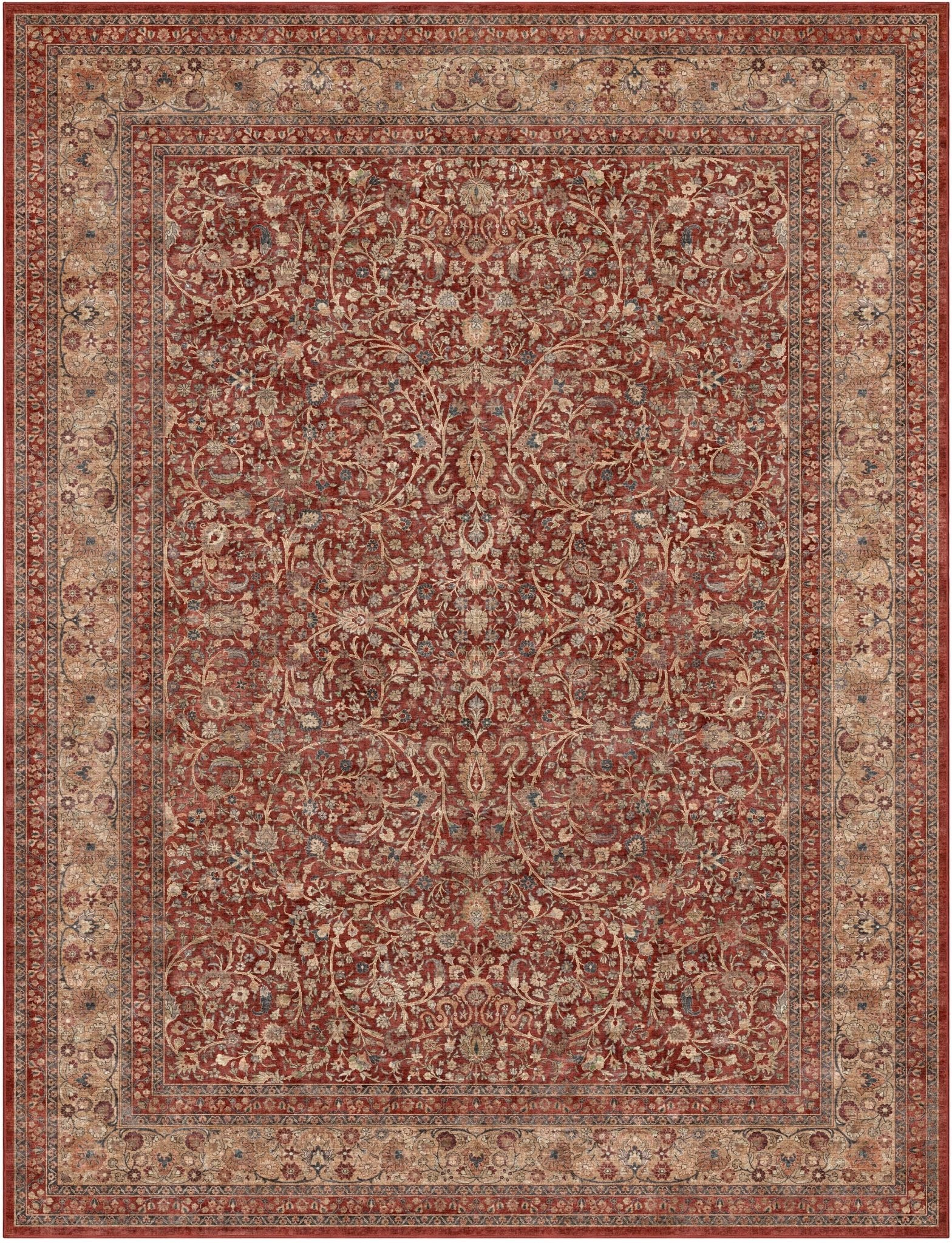 Beirut Floral Rug – High-Density Modern Design、mySite、gigharbornorthrealestate