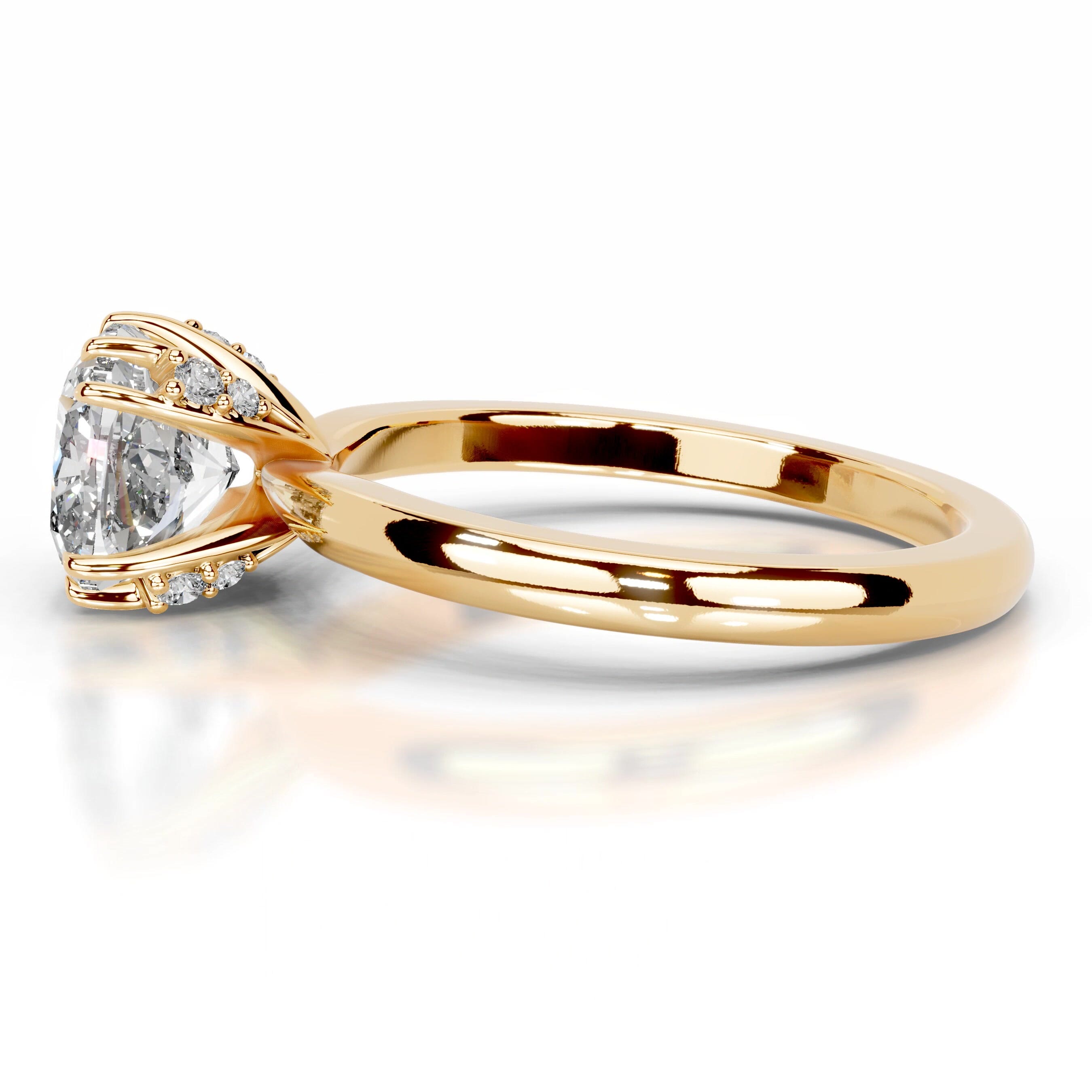 Andora Lab Grown Diamond Ring - 18K Yellow Gold、mySite、hinf8tx79