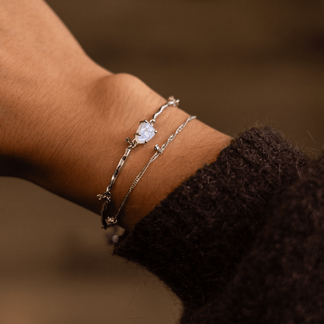 Raw Crystal Bracelet - Flow + Free Gift Bag、mySite、hinf8tx79