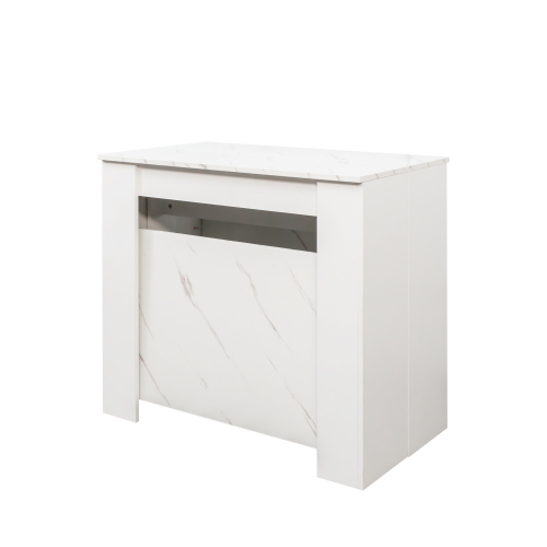 Multifunctional extendable console table、、casual