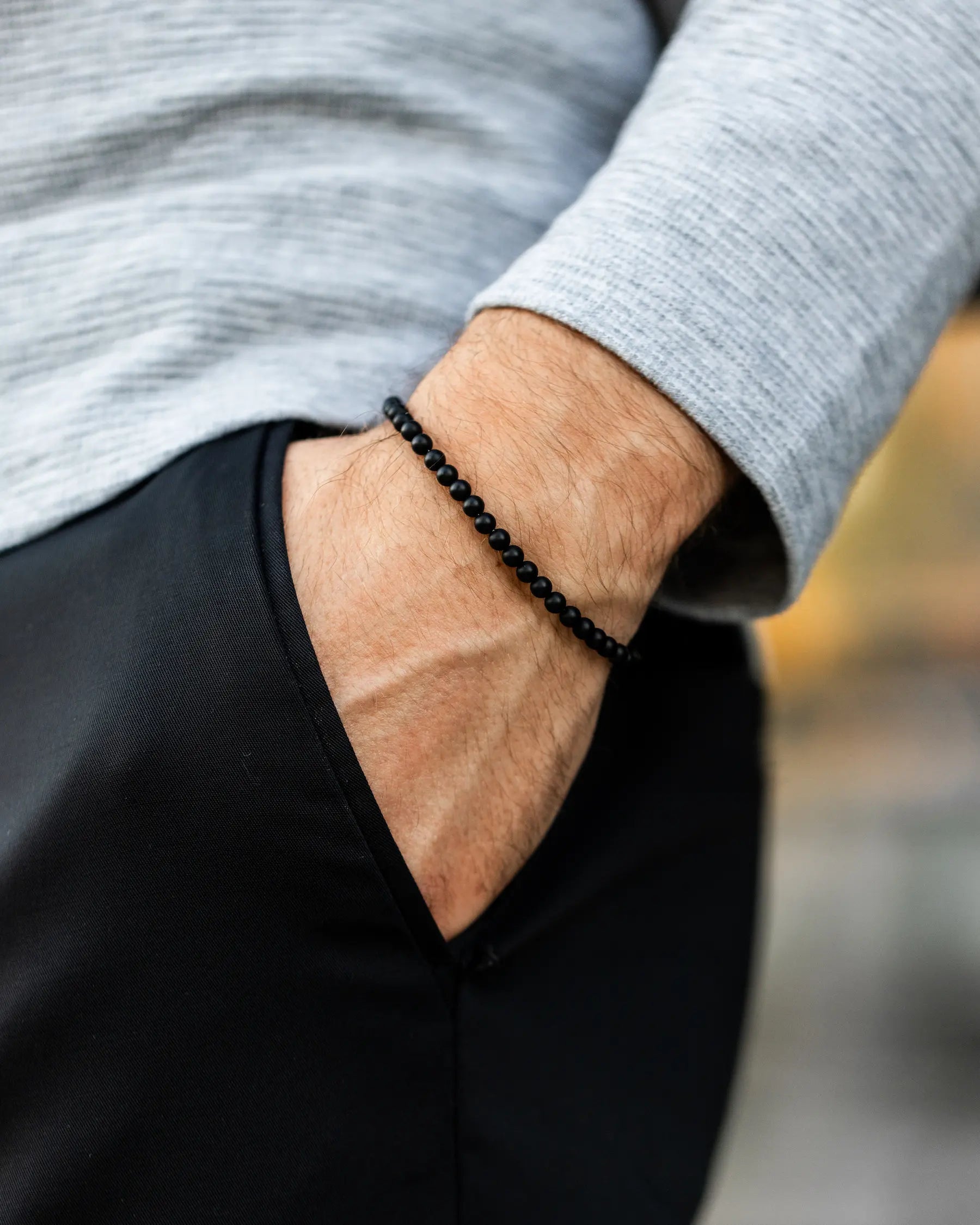 Spiritual Bead Set, 4mm - Lapis & Onyx、mySite、botmansion