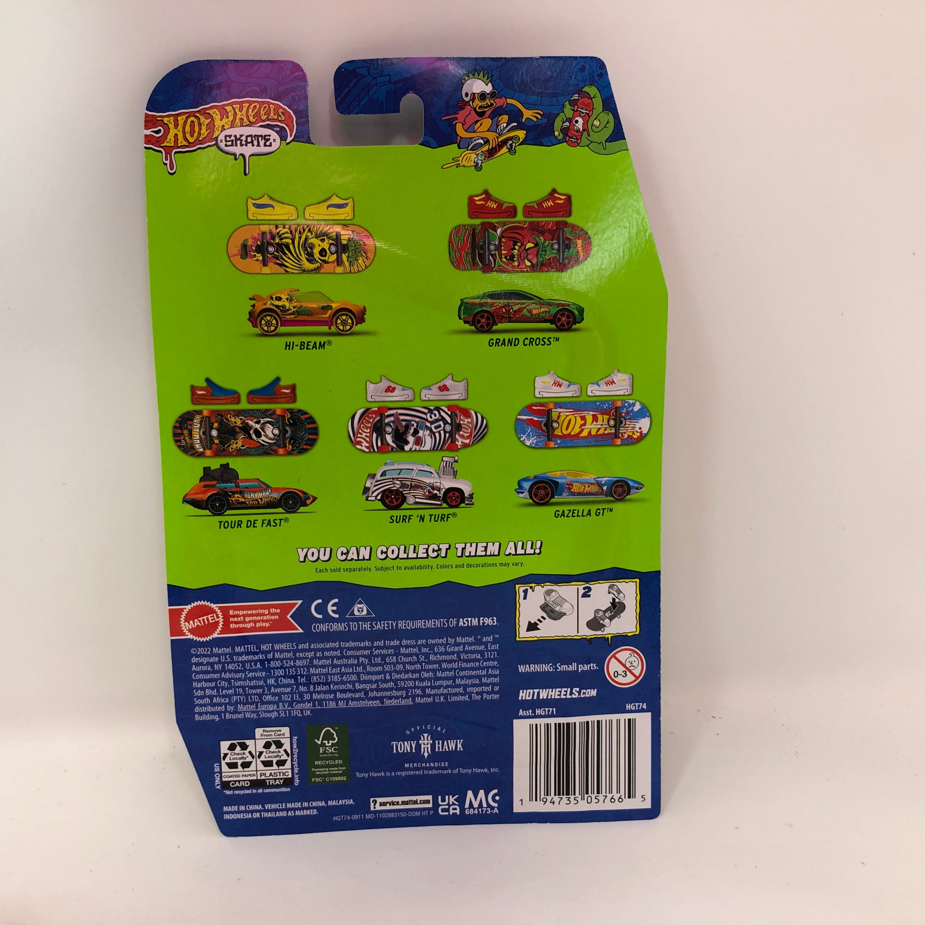 2023 Hot Wheels Skate * Rig Storm Car w/ Skate Board by Tony Hawk & Shoes、mySite、hgirdovlk