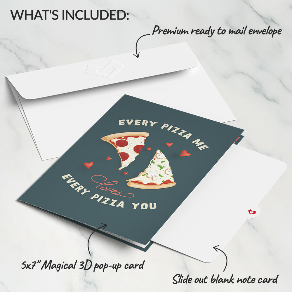 Pizza Valentine Pop-Up Card、mySite、solidvoid
