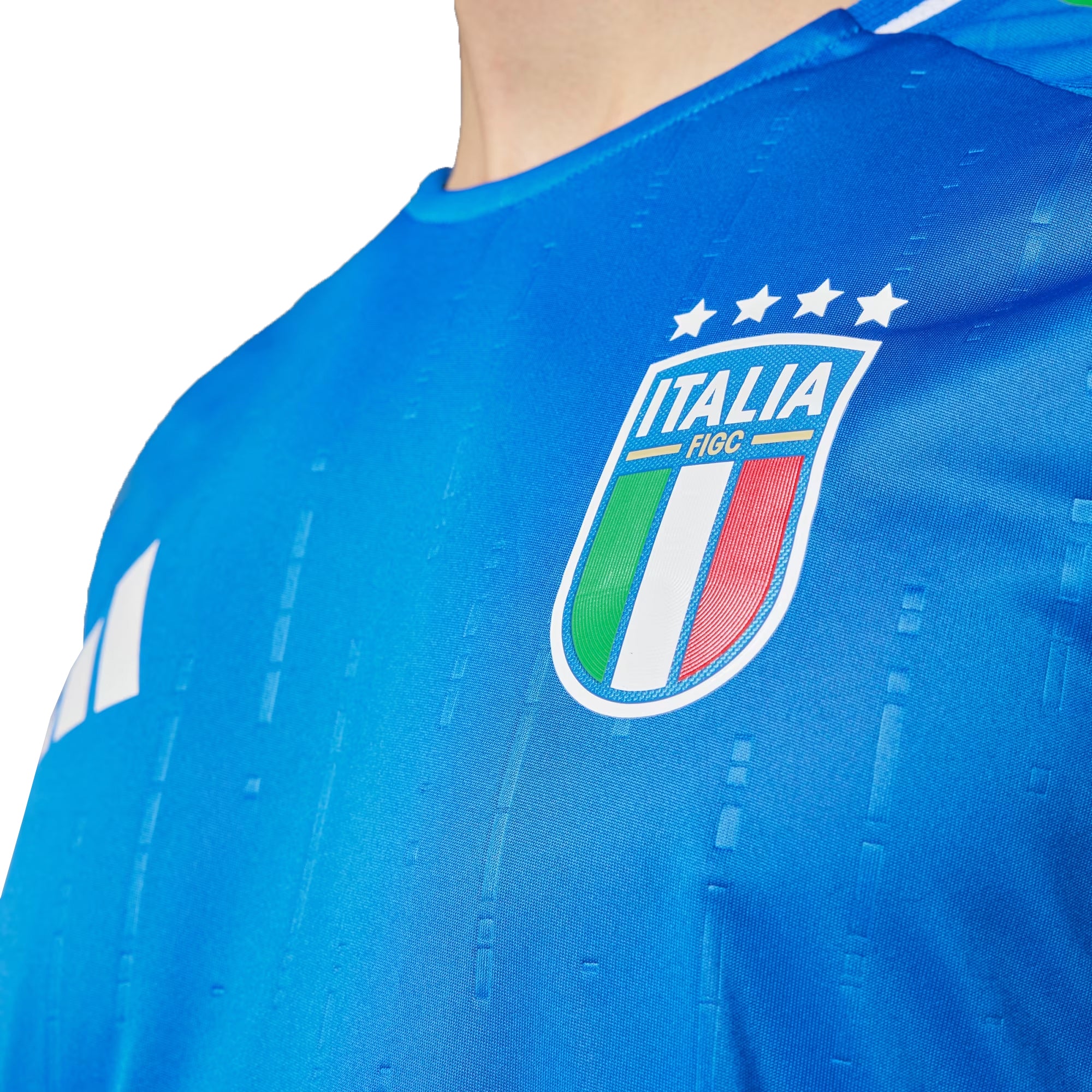 adidas Men's Italy 2024/25 Authentic Home Jersey Blue、mySite、bottomscart