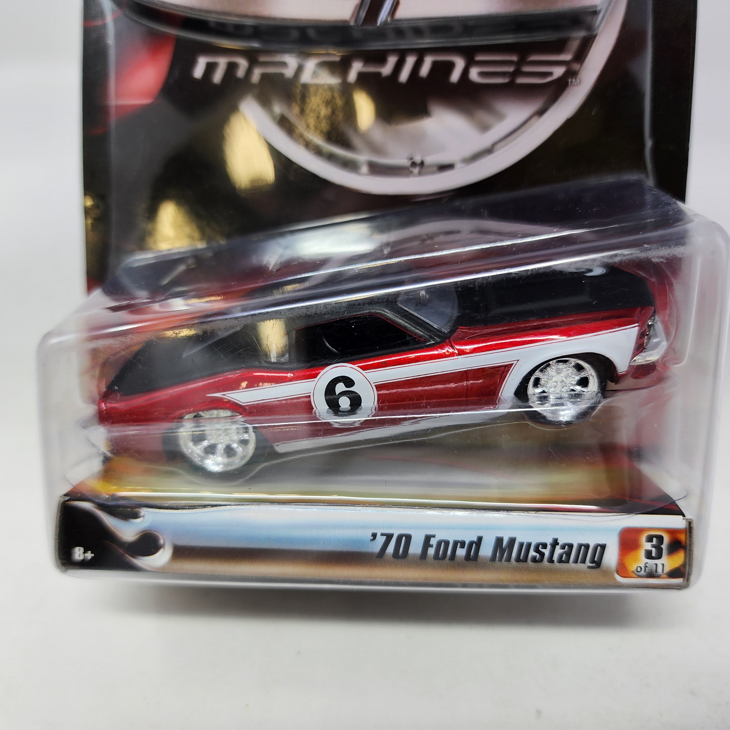 '70 Ford Mustang * Black/Red * Hot Wheels G Machines * 1:50 Scale、mySite、hgirdovlk