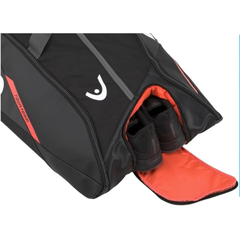 Tour Team Monstercombi 12 Racquet Bag (Black/Orange)