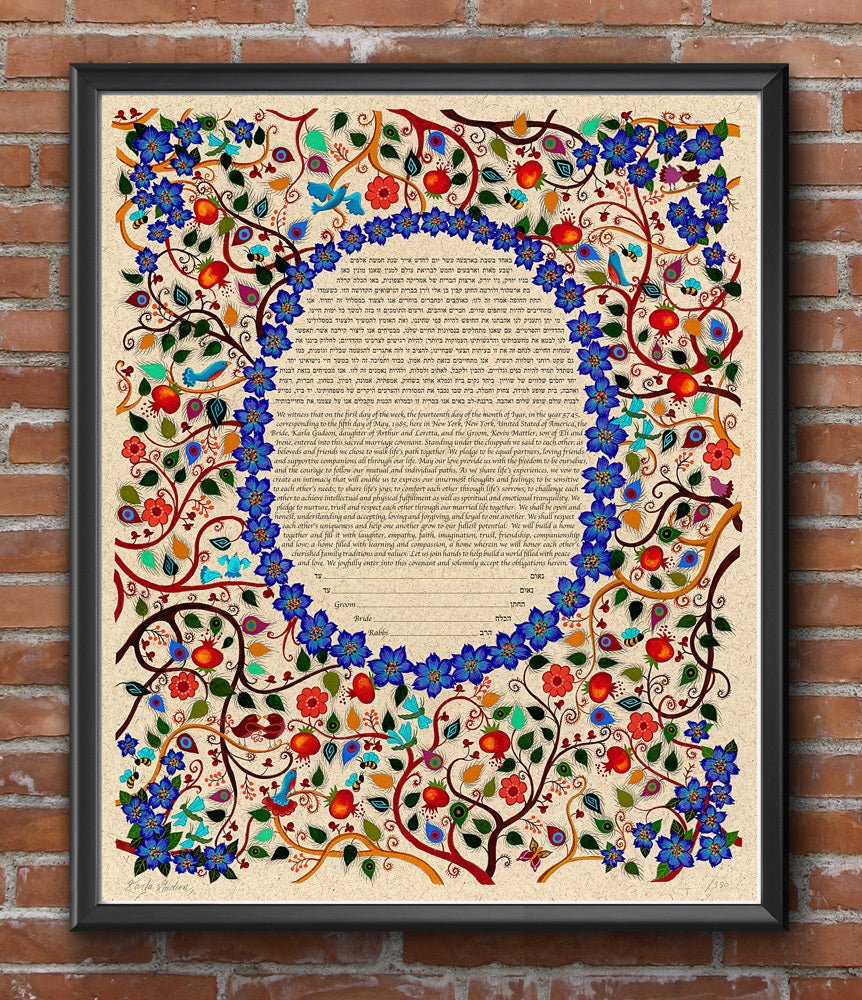  Tree of Life Ketubah by Karla Gudeon、mySite、elrpsem3k
