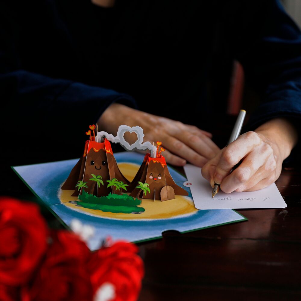 I Lava You Pop-Up Card、mySite、solidvoid