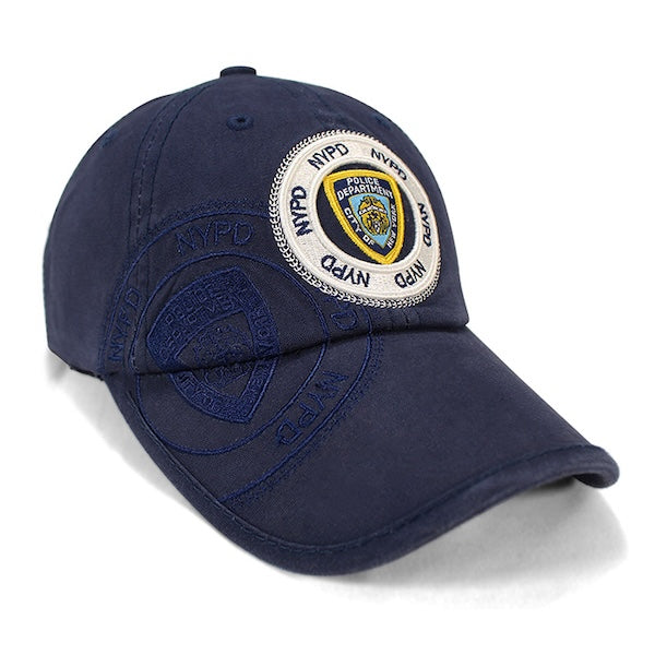 Navy Big Seal Embroidered Original NYPD Baseball Cap、mySite、vikingsvslions