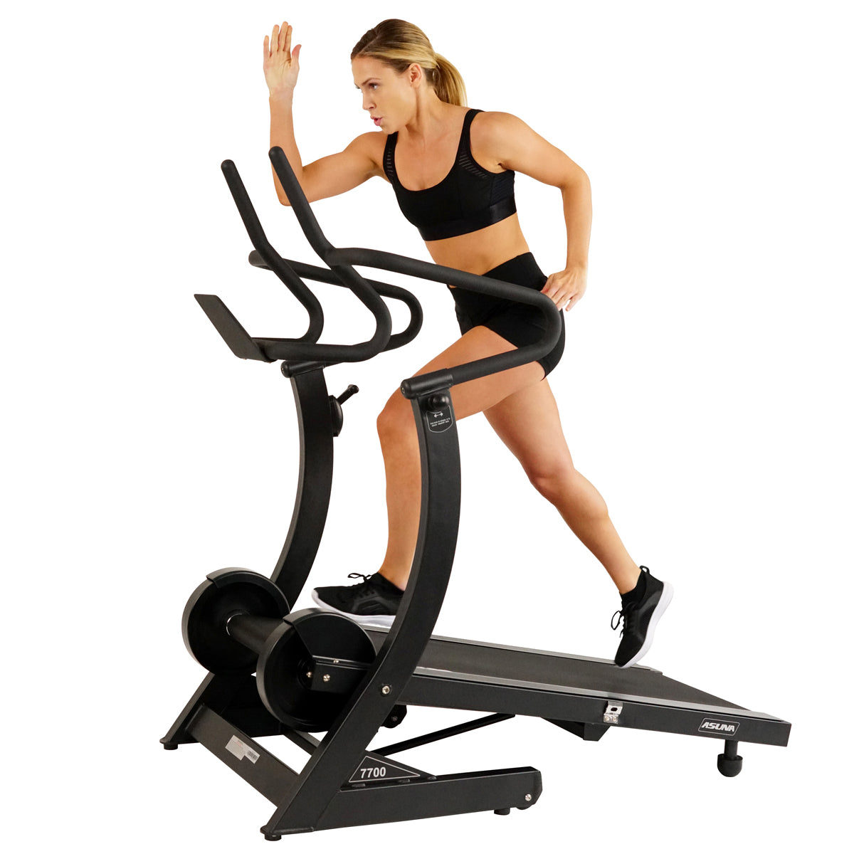  Asuna Heavy Duty Manual Treadmill w/ Incline, 400 LB High Weight Capacity、mySite、ghnorth