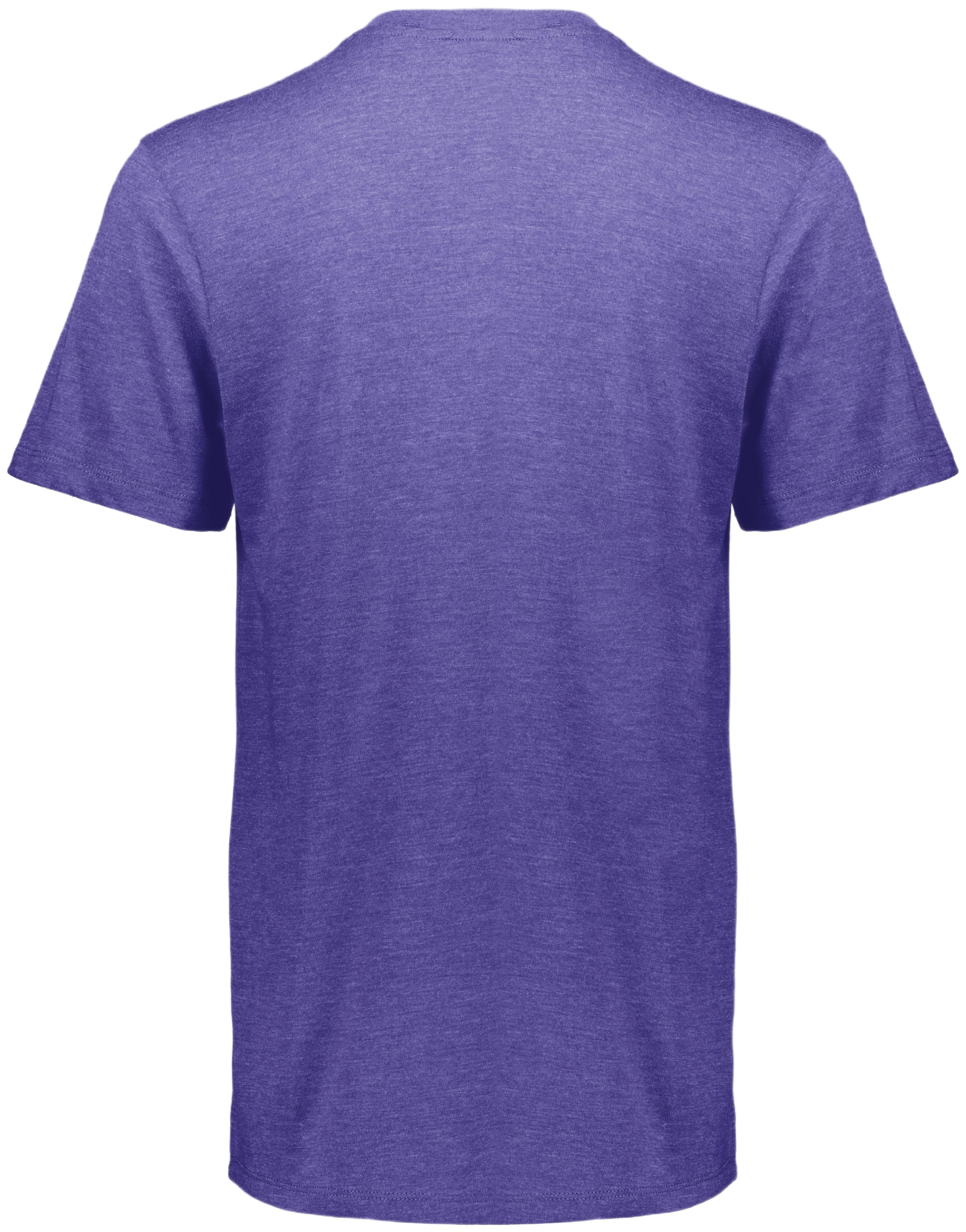 Augusta Youth Tri-Blend Tee - Purple Heather、mySite、noshort
