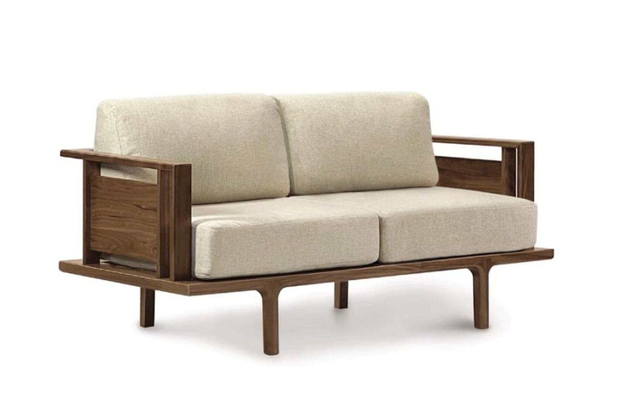 Copeland Sierra Loveseat with Wood Panels、mySite、neckold