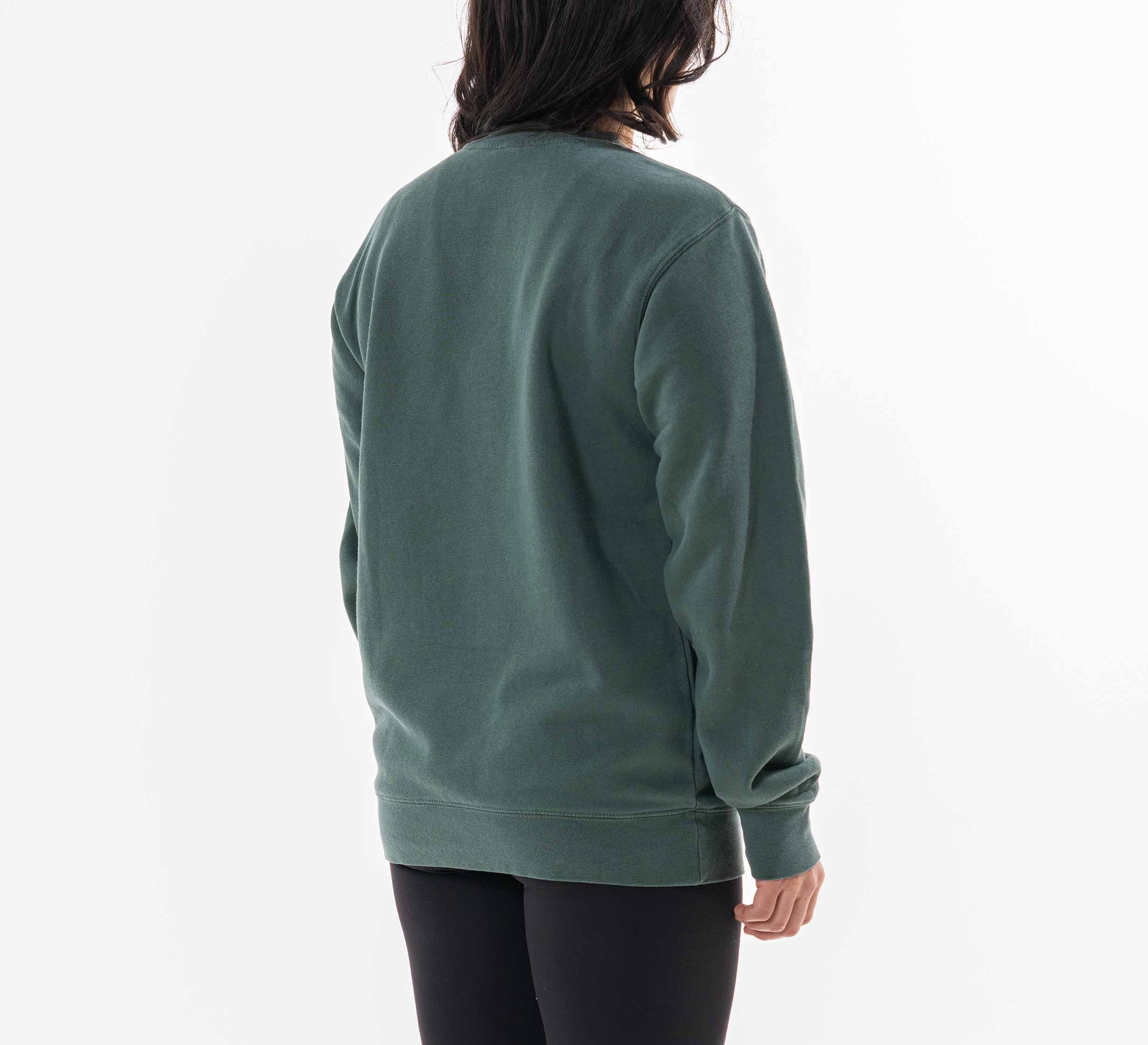 Womens Signature Crewneck Green、mySite、gigharbornorthrealestate