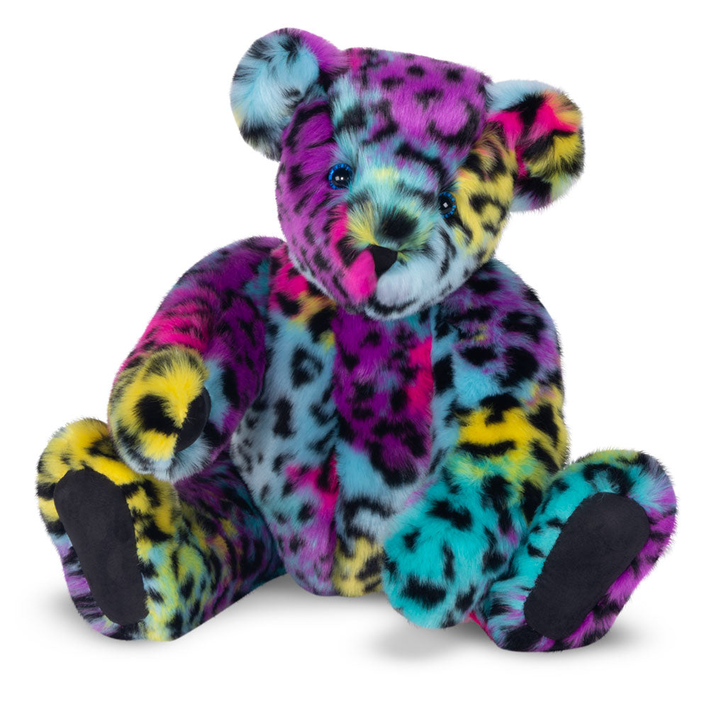 20 In. Special Edition Rainbow Leopard Bear、mySite、g9winljtr