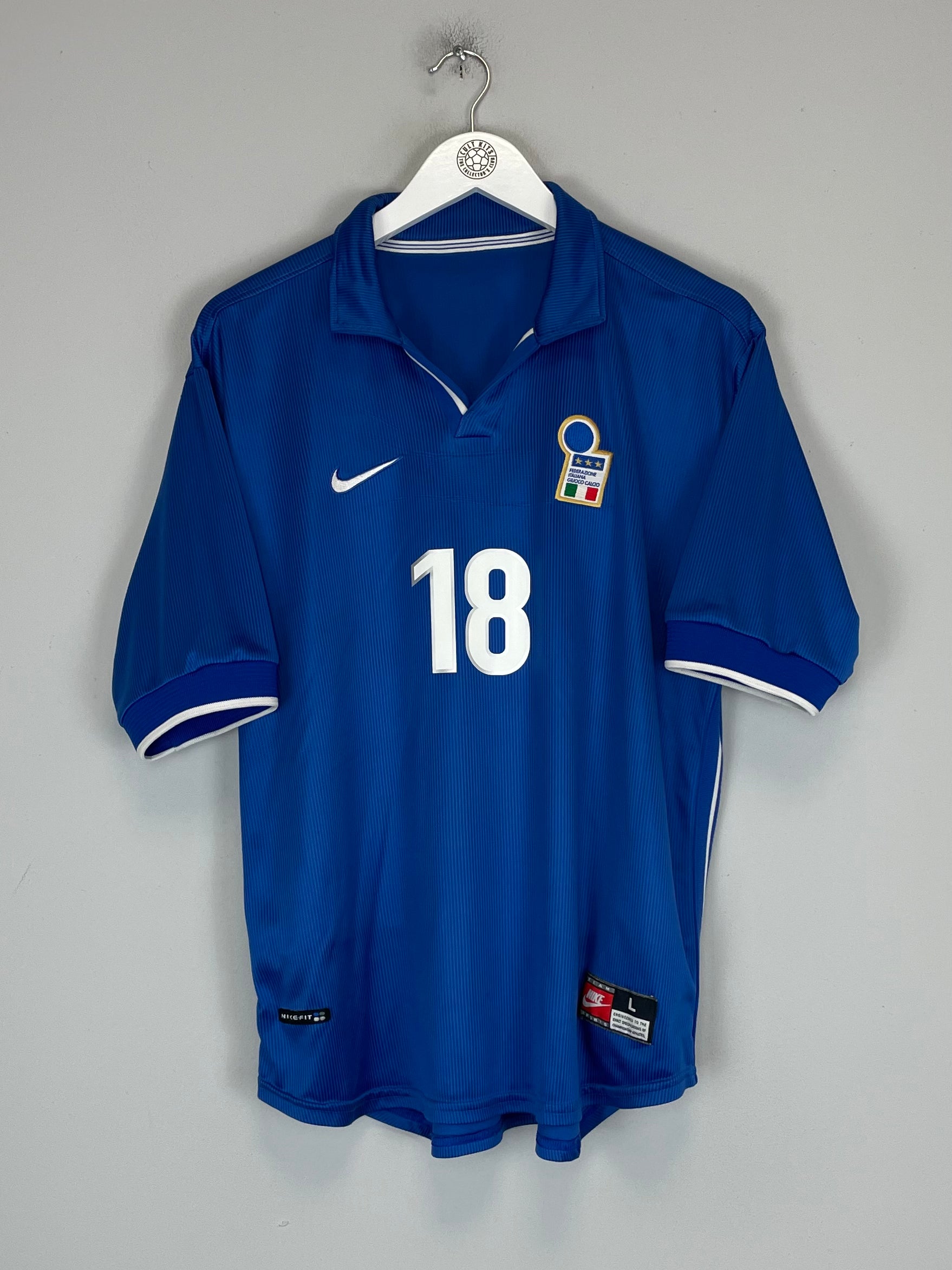 1997/98 ITALY R.BAGGIO #18 HOME SHIRT (L) NIKE、mySite、sh1997/98 ITALY R.BAGGIO #18 HOME SHIRT (L) NIKE、mySite、glenpowelloop_name