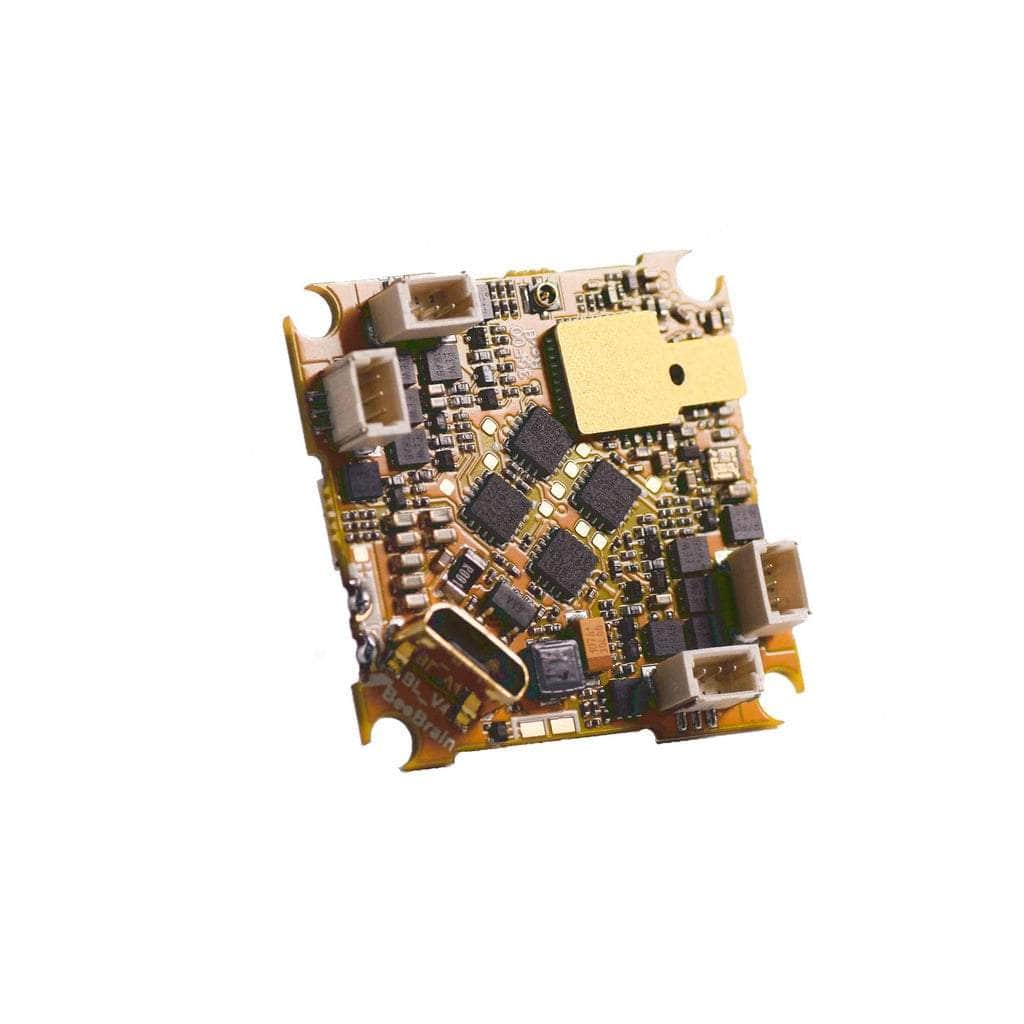  NewBeeDrone BeeBrain BLV4 F411 1-2S AIO Whoop/Toothpick Flight Controller w/ 12A 8Bit 4in1 ESC & 400mW VTX - CRSF、mySite、merchandisen