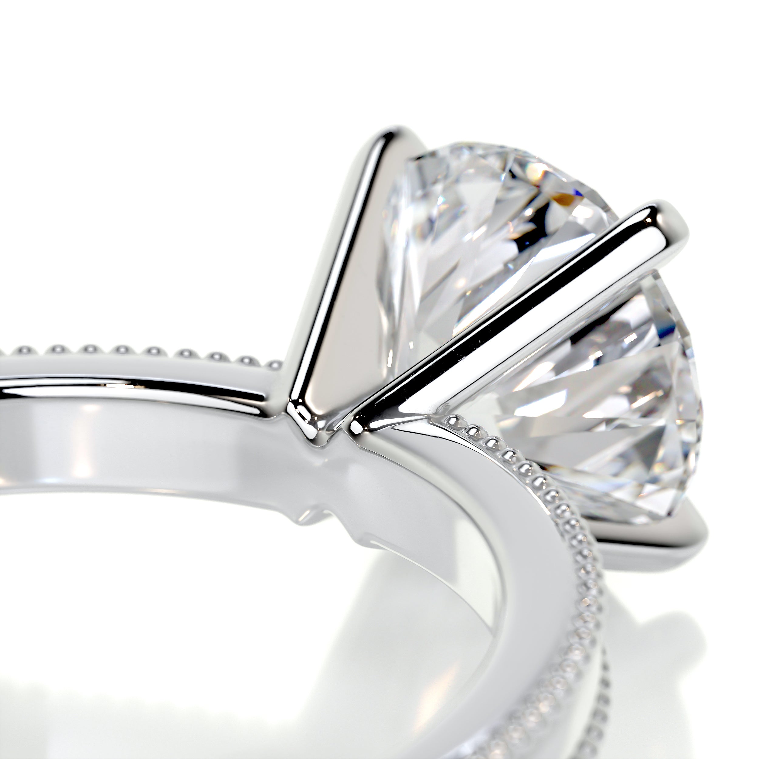 Charlie Diamond Engagement Ring -14K White Gold、mySite、hinf8tx79