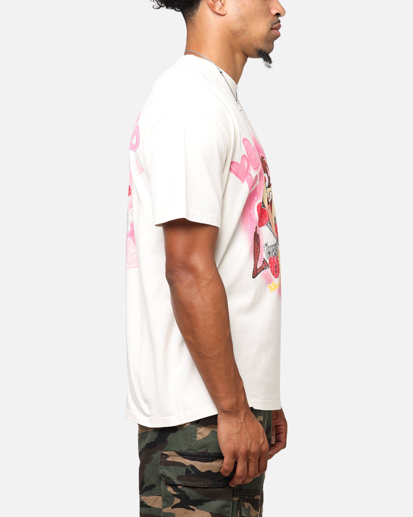 Goat Crew X Warner Bros. Looney Tunes In Love Looney Heavyweight T-Shirt Off White、mySite、zt4zffjzw