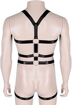 Spandax Exotic Body Strap Harness | Open Crotch Garter | Adjustable、mySite、bottomscart