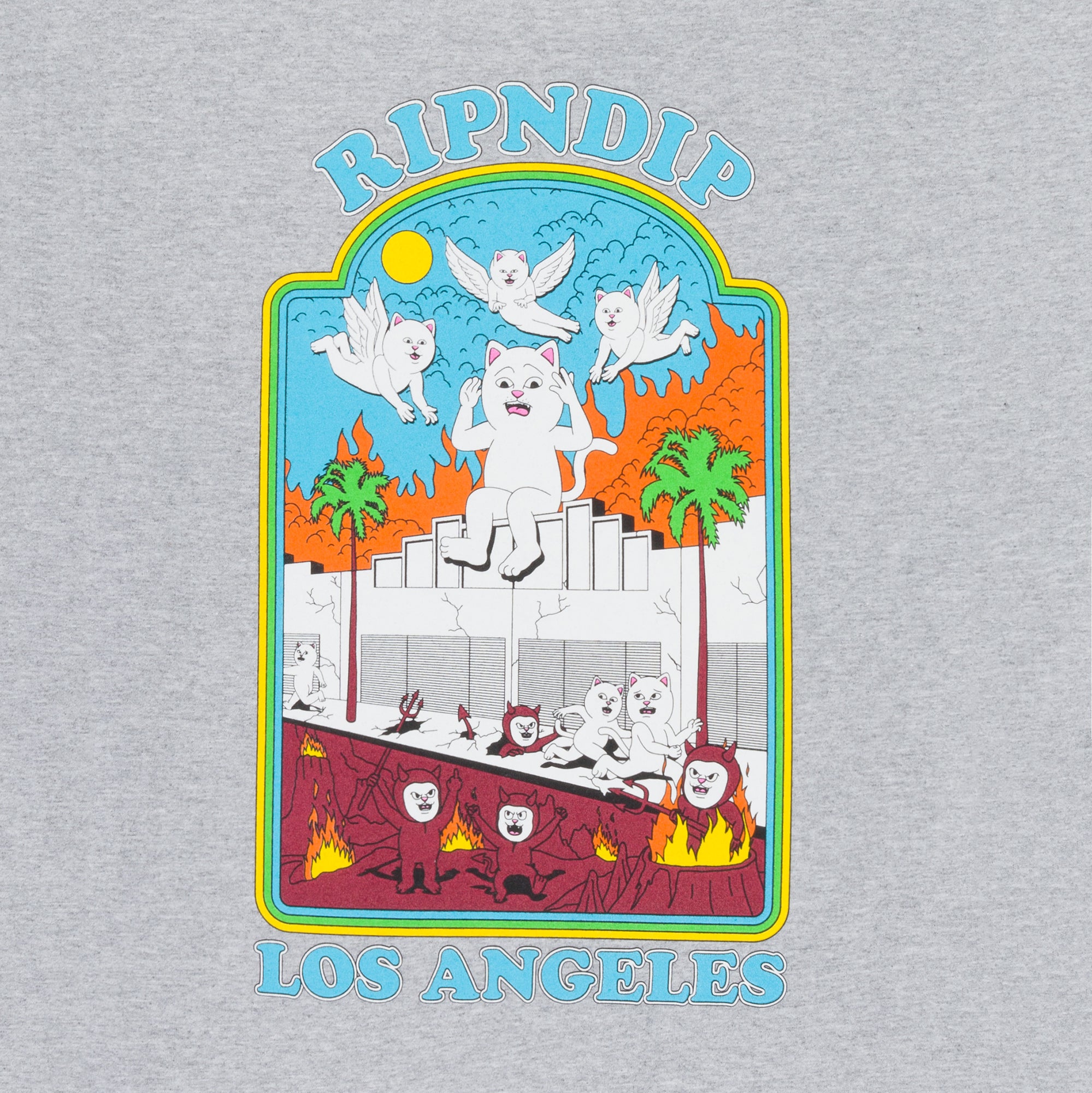  Heaven On Earth Tee (Ash Heather)、mySite、merchandisen