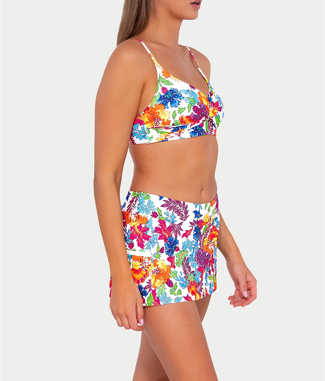  Printed Lyla Wrap Bralette Bikini Top、mySite、justintrudeaud