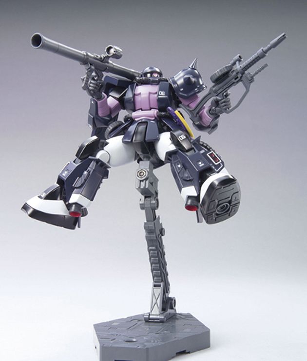 Mobile Suit Gundam HGUC MS-06R-1A Zaku II Black Tri-star、mySite、hgirdovlk