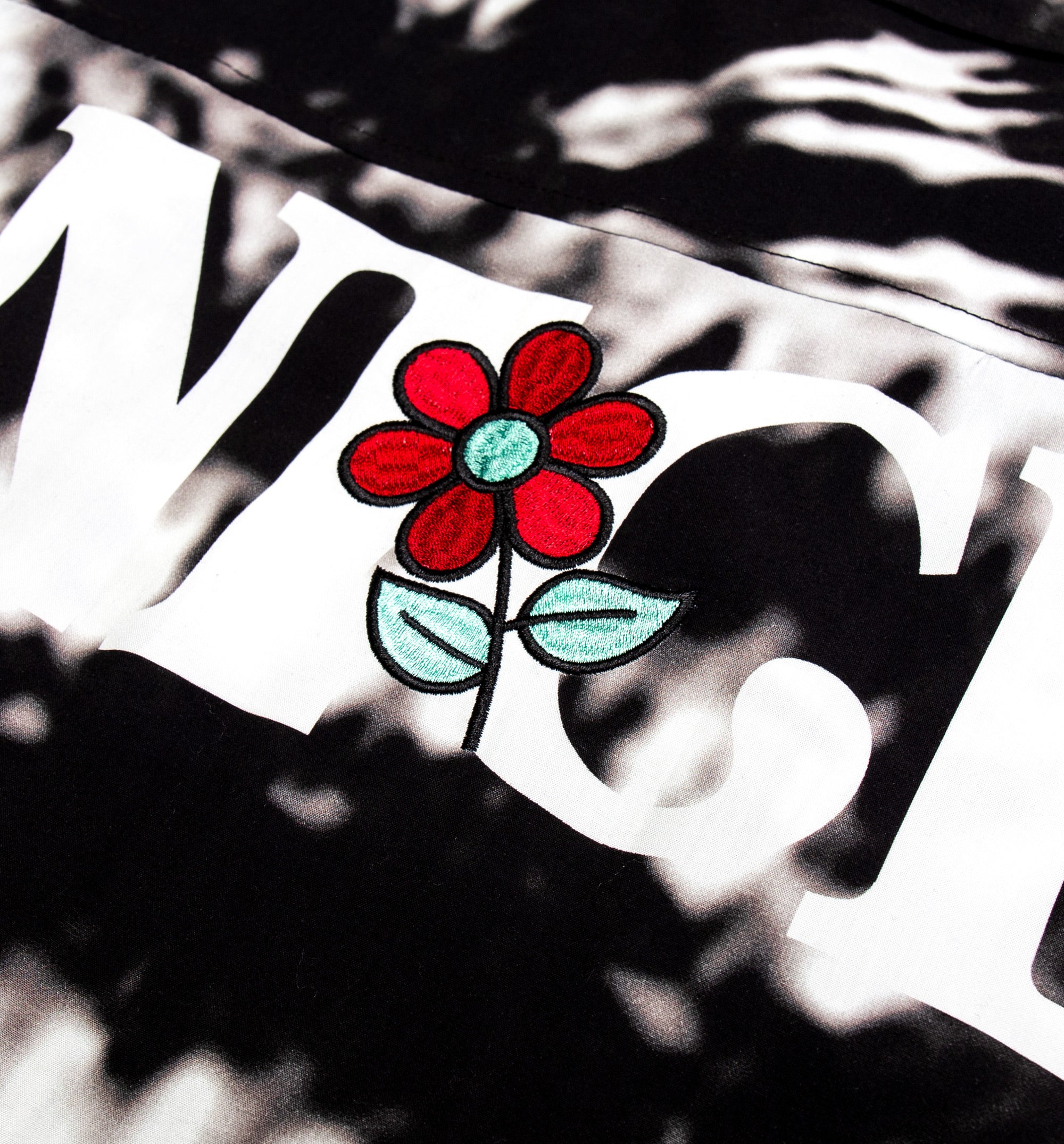 Nice Day Short Sleeve Shirt Tie Dye - Black/White、mySite、dreamappss