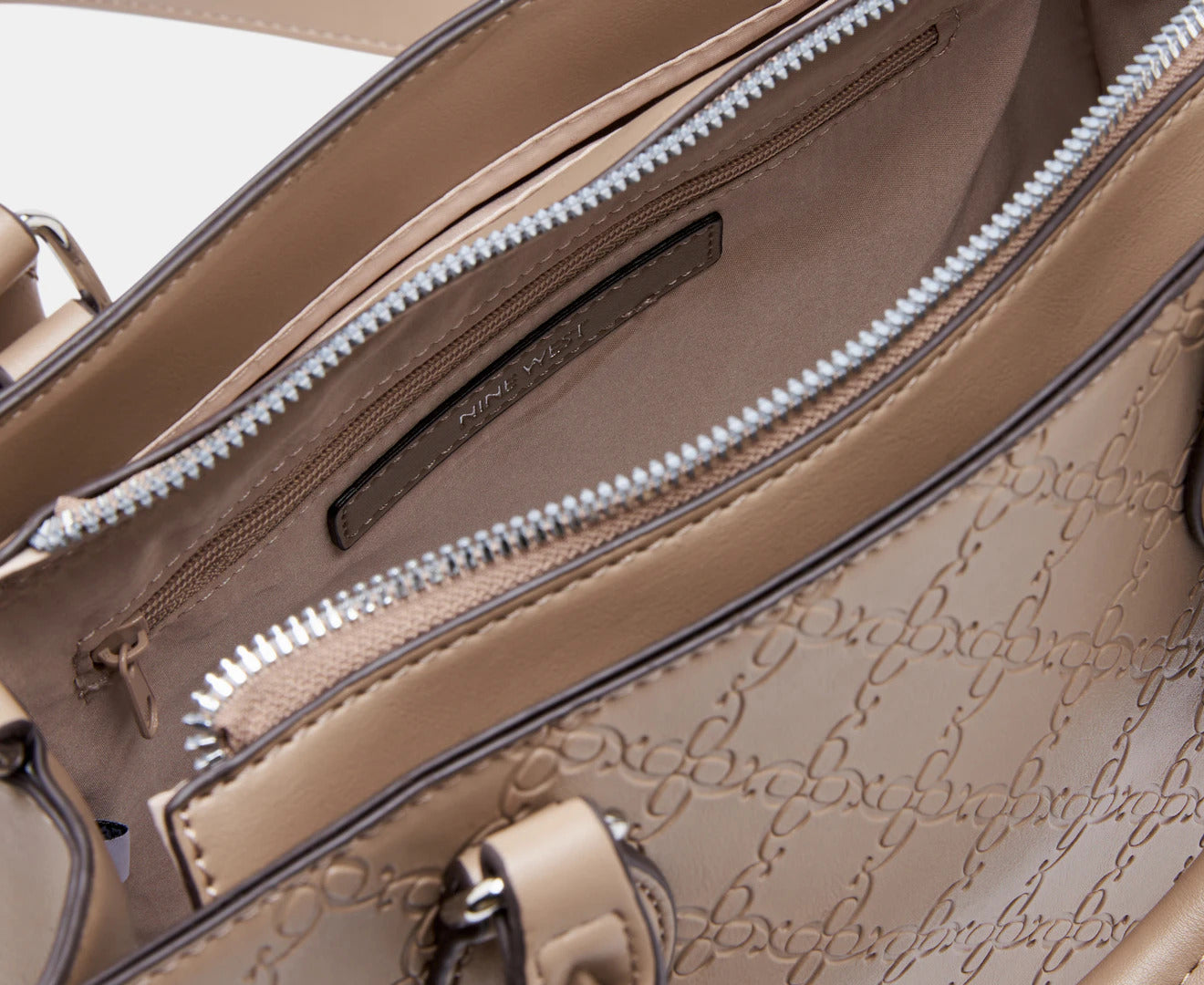  Nine West Chelsay Satchel Bag (Beige)、mySite、merchandisen