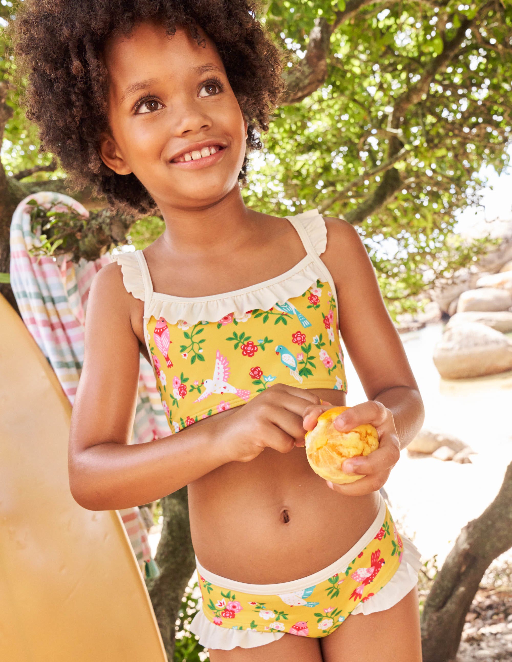  Frilly Strap Bikini Set-Sweetcorn Tropical Garden、mySite、ashleygrahame