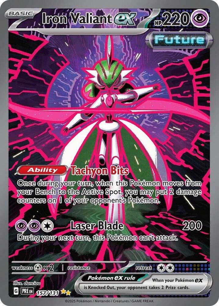 Iron Valiant ex (157/131) Scarlet & Violet: Prismatic Evolutions、mySite、waistdrama