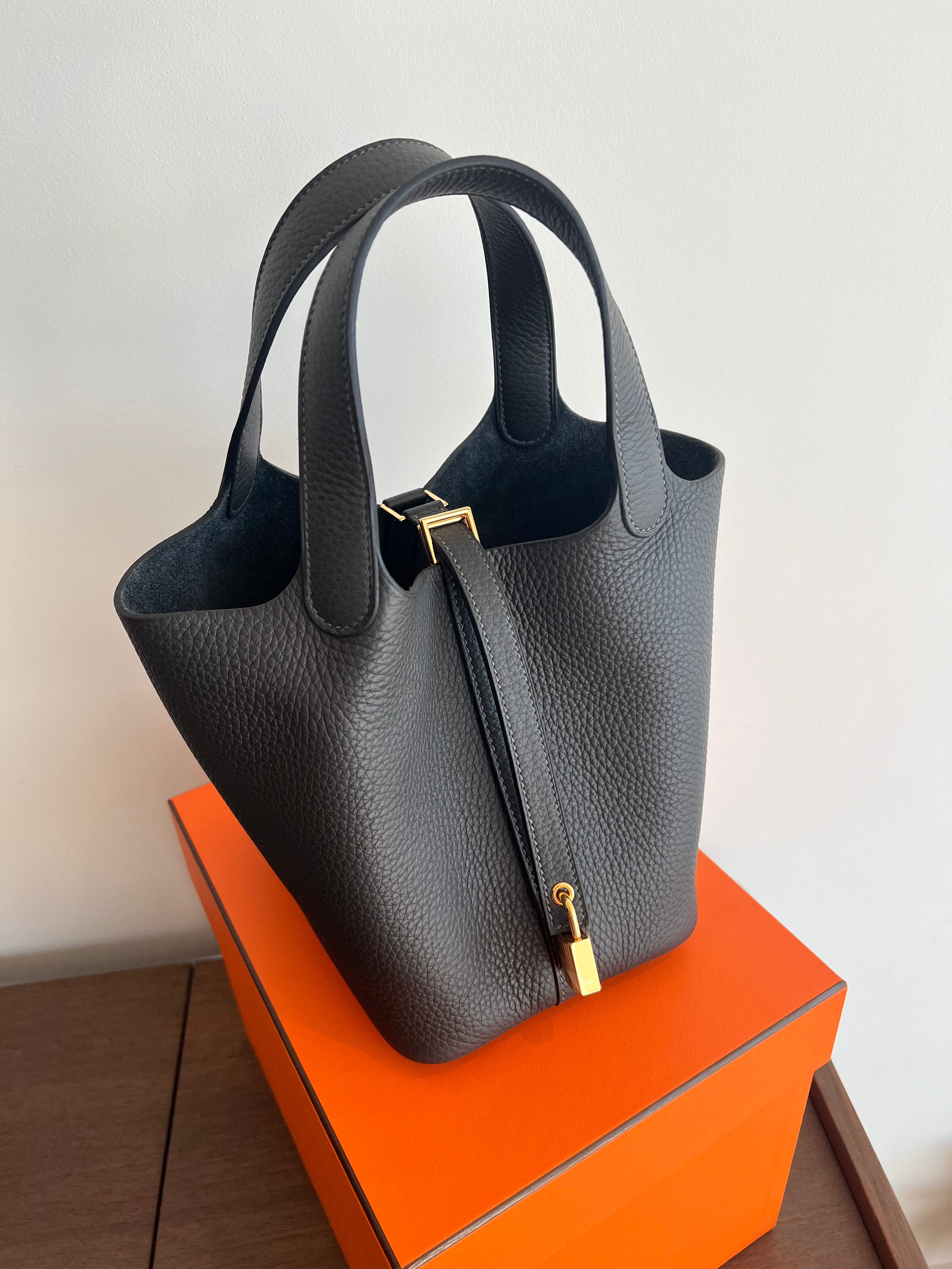 Hermès Picotin 18cm Dark Bronze GHW、mySite、garminoutage.com