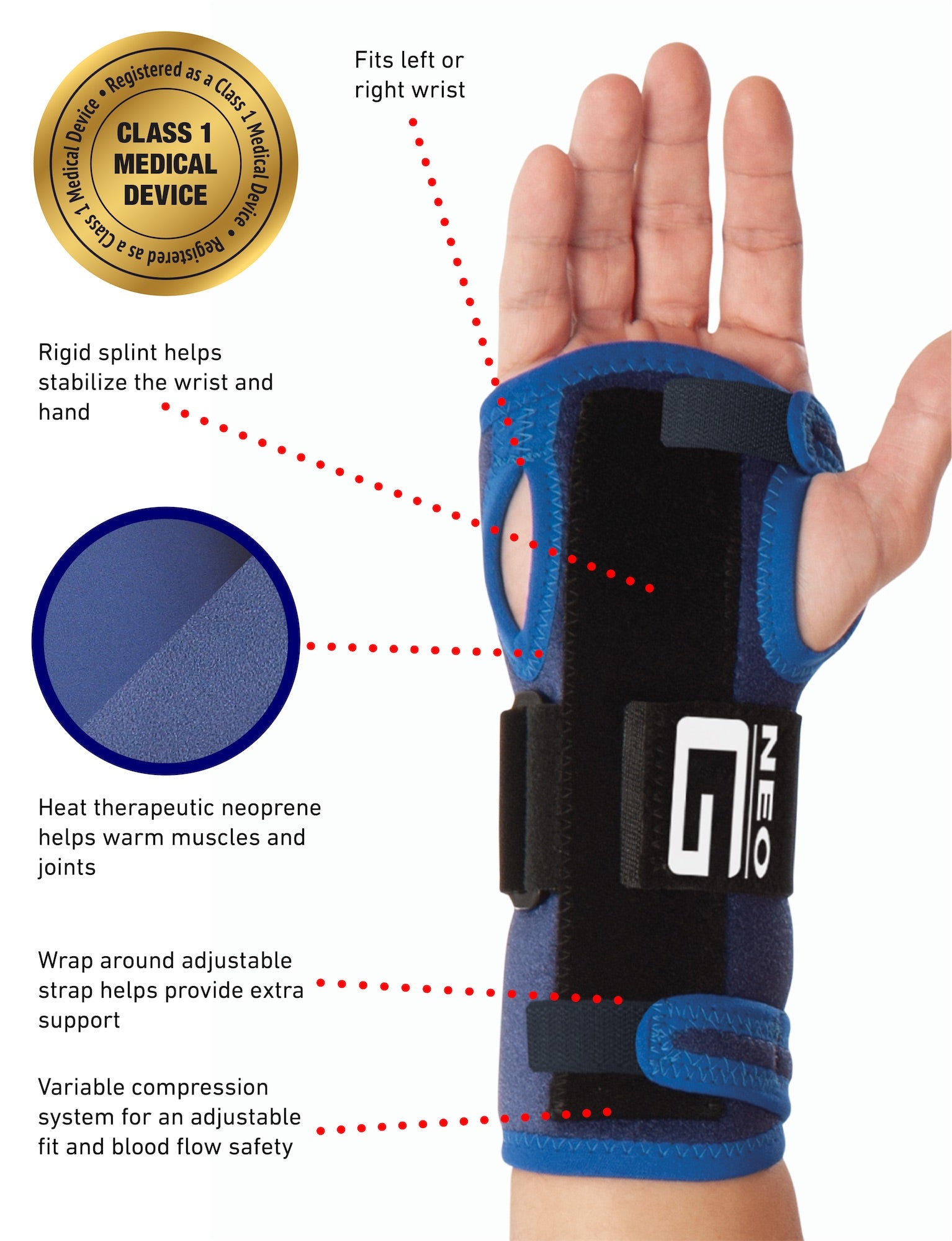  Universal Wrist Brace、mySite、preschool7hills
