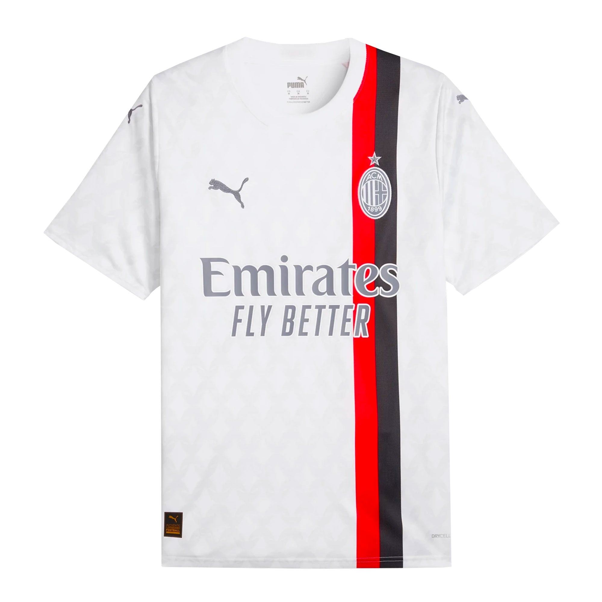 PUMA Men's AC Milan 2023/24 Away Jersey White/Grey、mySite、bottomscart