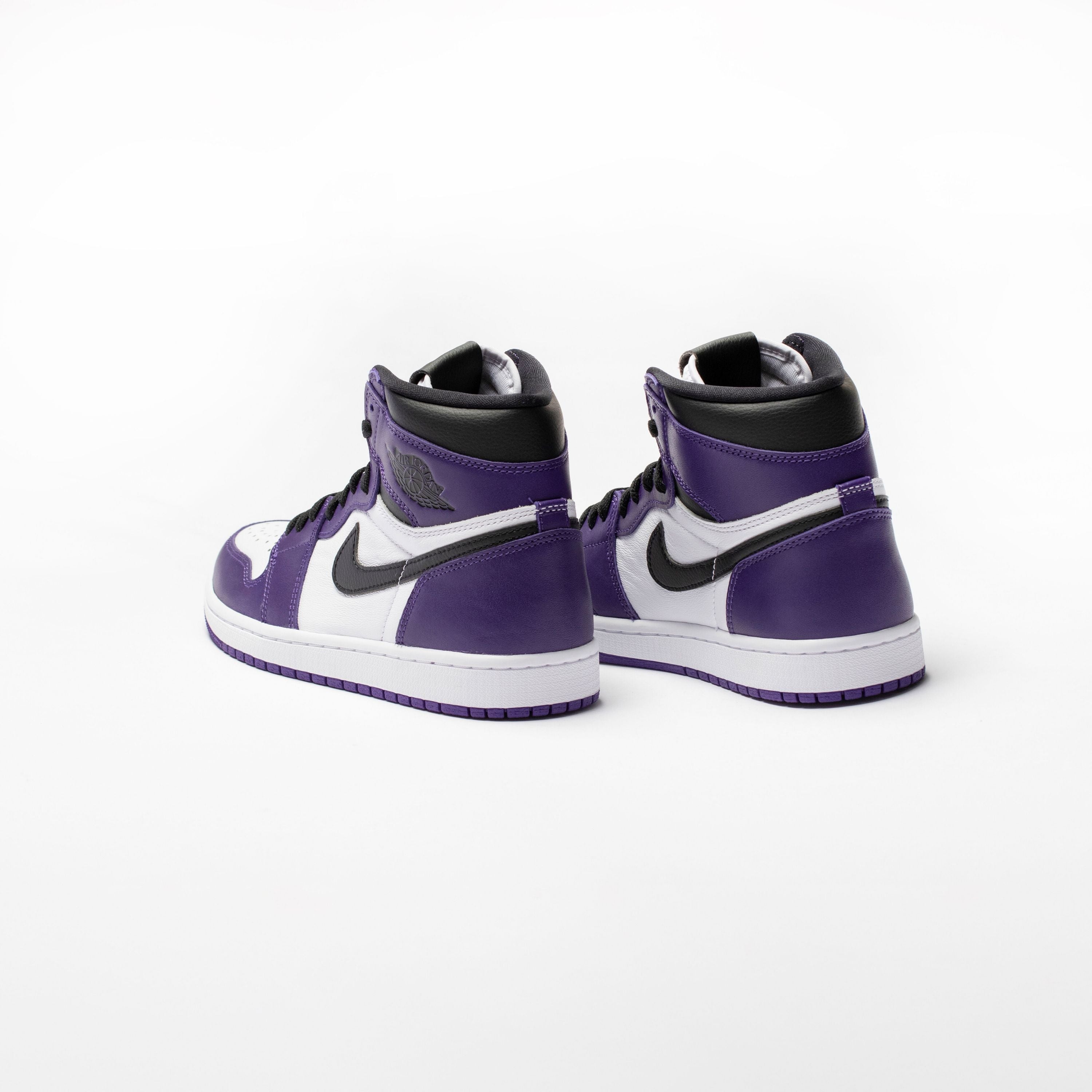 Air Jordan 1 Retro High Top OG Mens Lifestyle Shoe - White/Court Purple/Black Limit One Per Customer、mySite、dreamappss