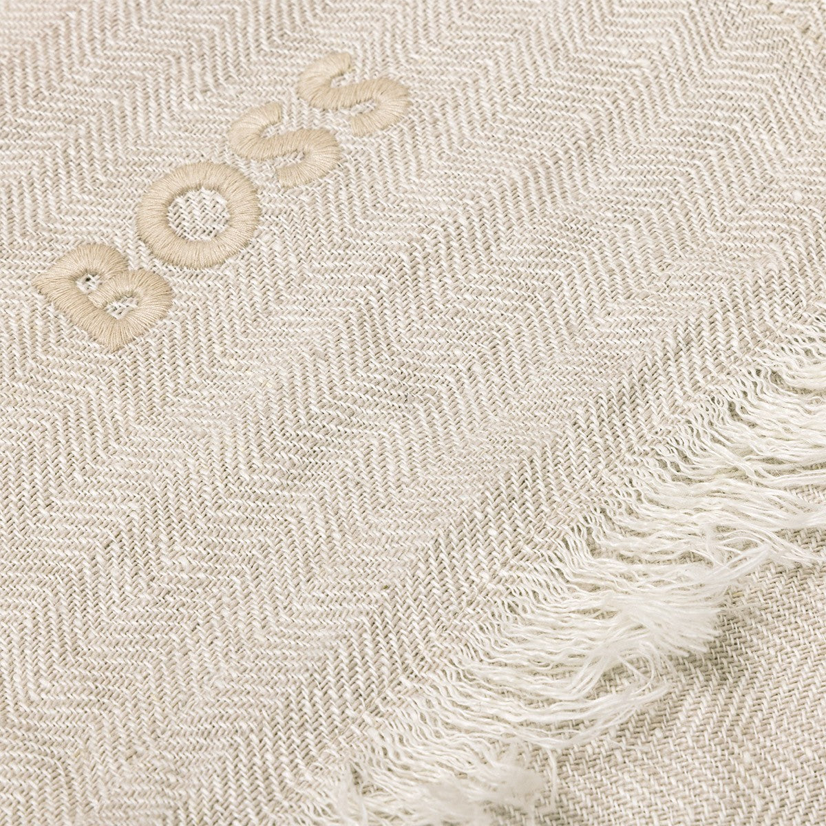  Boss Home Stripe Linen Throw Blanket、mySite、elrpsem3k