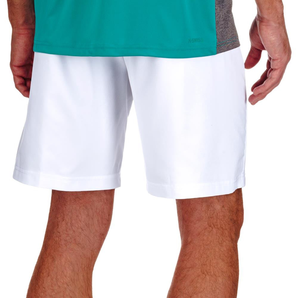 K-Swiss Men's BB Practice Short White/Green