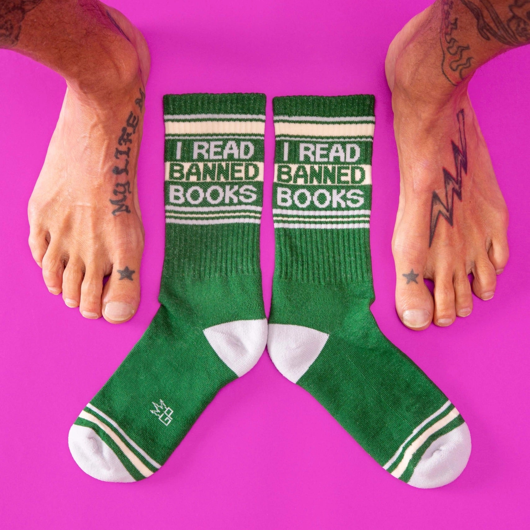 Socks Banned Books Cotten Blend、mySite、g9winljtr