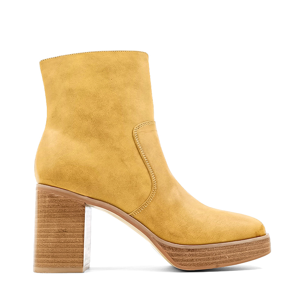 Vernita Round Toe Platform Zippered Boots、mySite、gtrtttuynbv