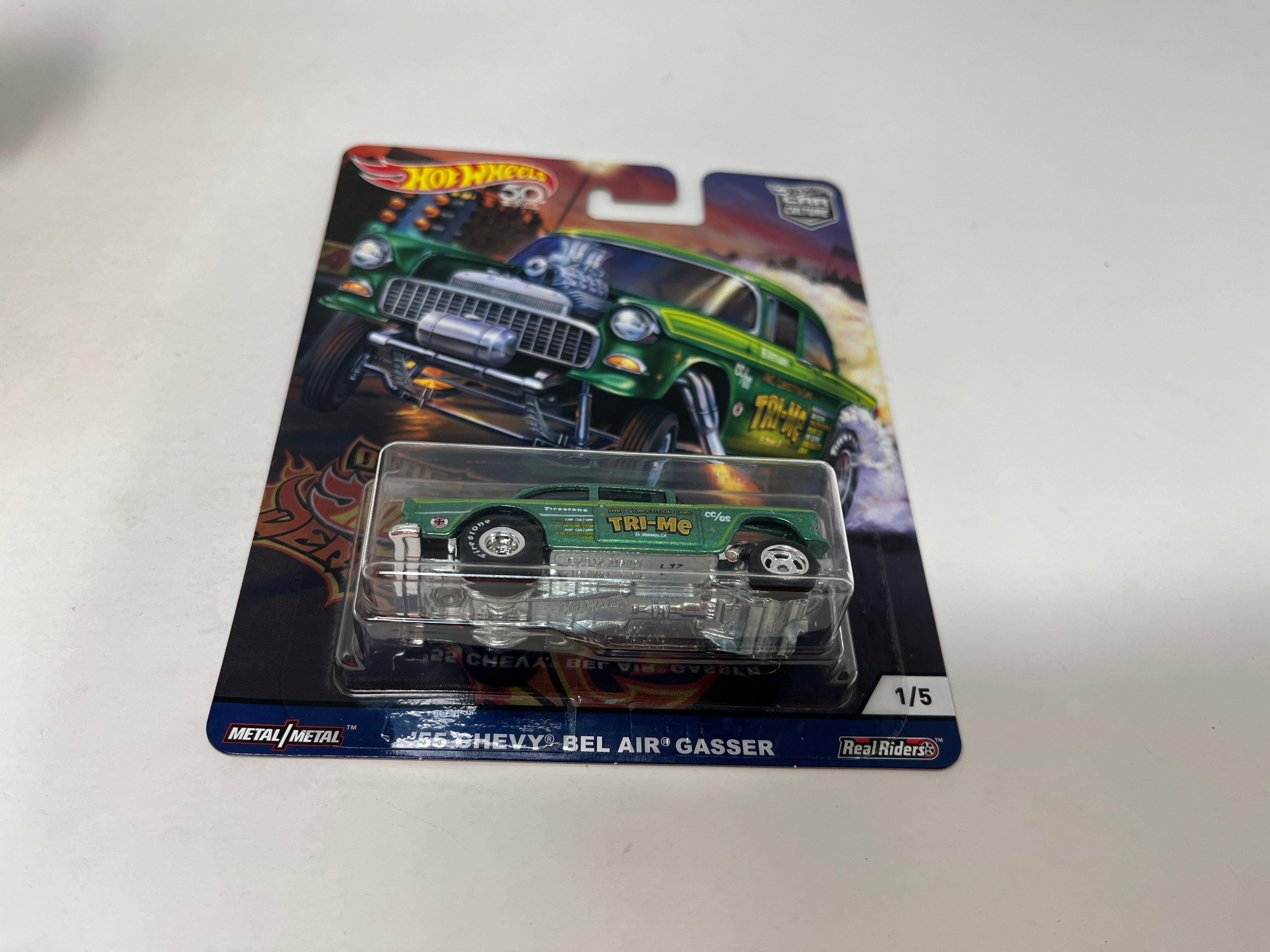 '55 Chevy Bel Air Gasser * Hot Wheels Car Cutlure Drag Strip Demons、mySite、hgirdovlk