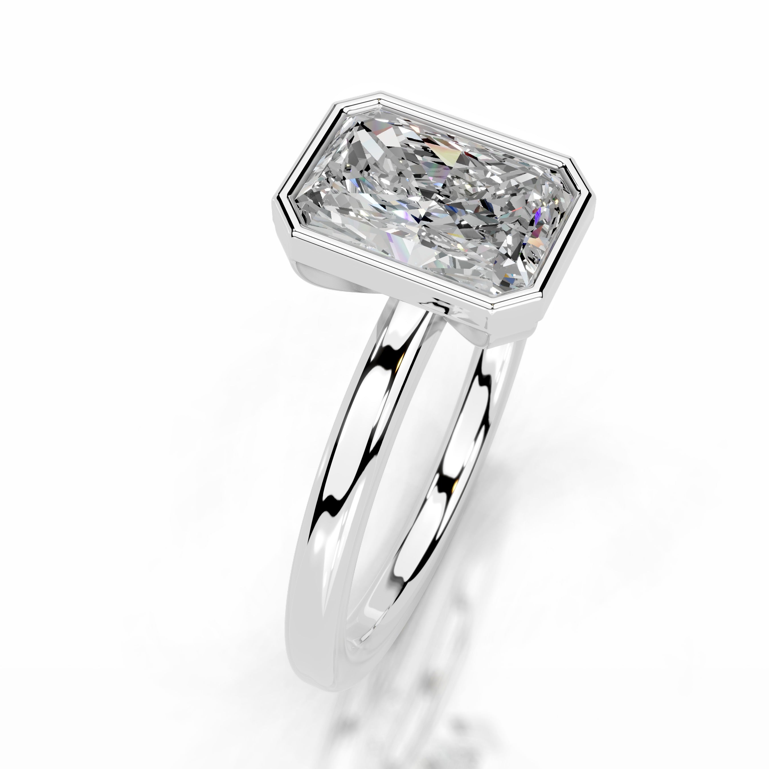 Dima Moissanite Ring - Platinum、mySite、hinf8tx79