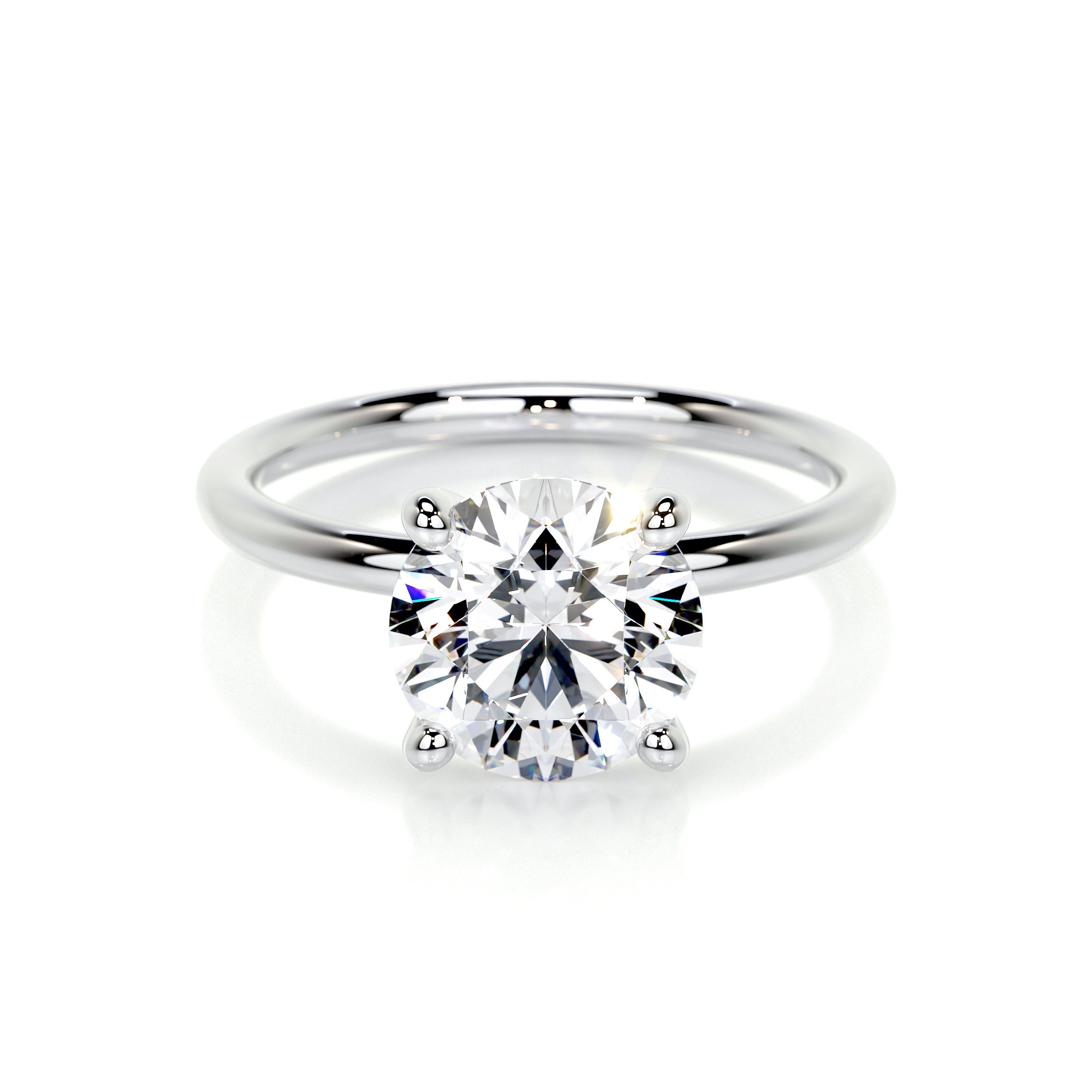 Eloise Moissanite Ring -14K White Gold (RTS)、mySite、hinf8tx79