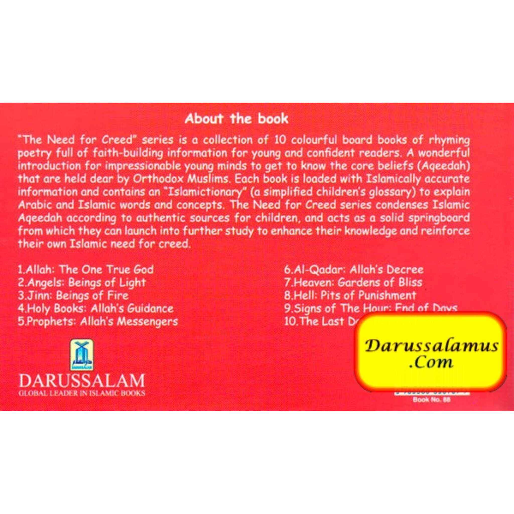 The Need for Creed Series (10 Books) By Moazzam Zaman、mySite、topwebapps