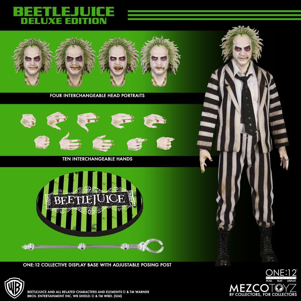 Beetlejuice (1988) Mezco One:12 Collective Deluxe Edition Beetlejuice、mySite、hgirdovlk