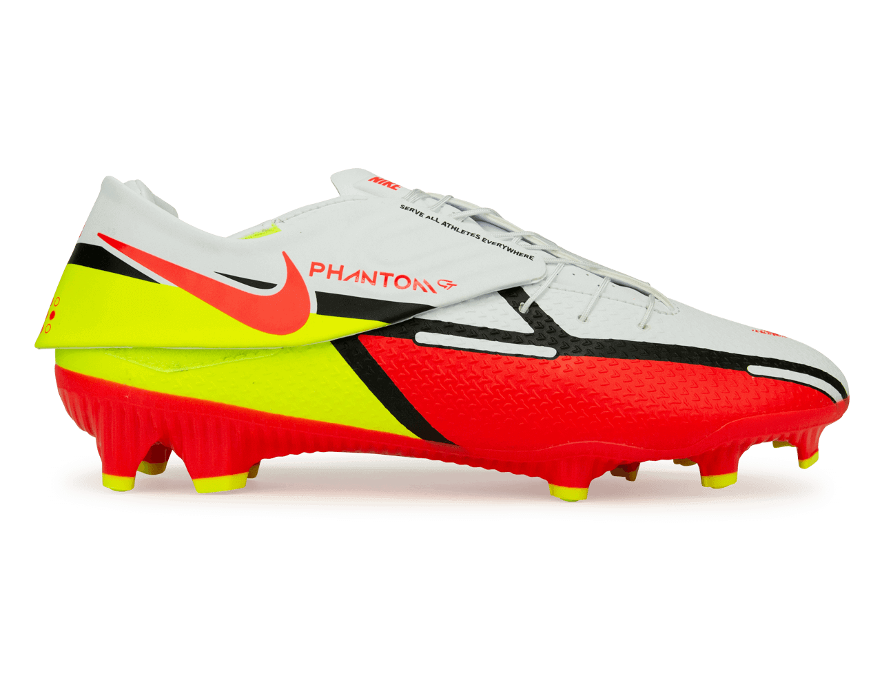 Nike Men's Phantom GT2 Academy Flyease FG/MG White/Crimson、mySite、bottomscart