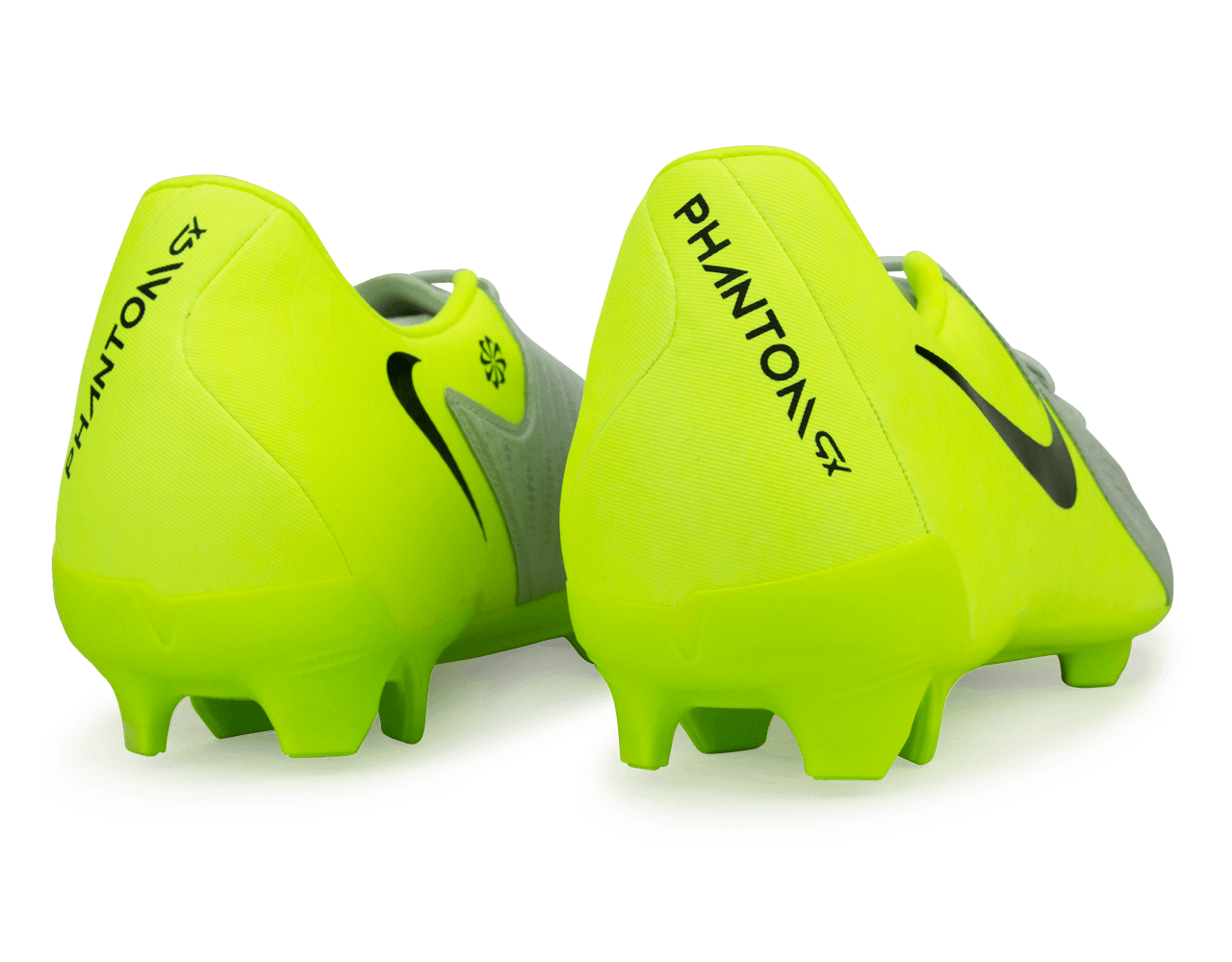 Nike Men's Phantom GX II Academy FG/MG Silver/Black/Volt、mySite、bottomscart