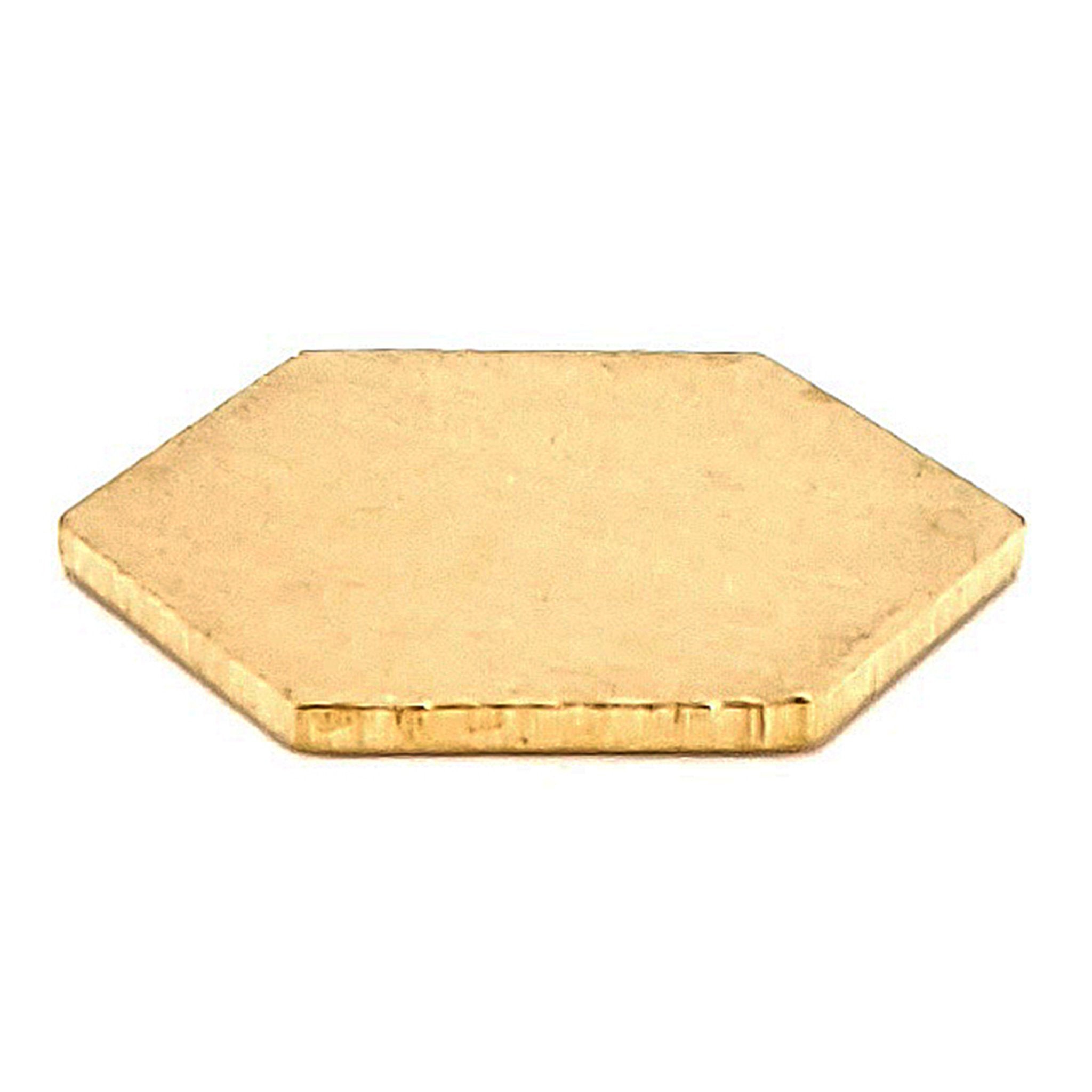 Brass Blank Hexagon Pendant / SBB0213、mySite、dreamappss