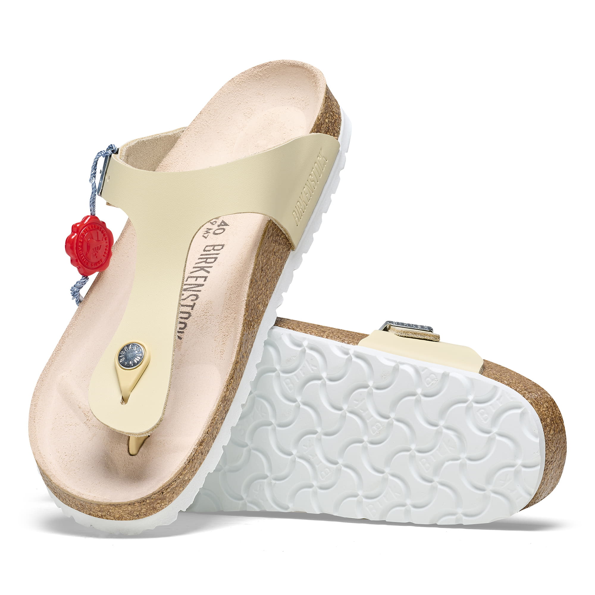 Gizeh 1983 Natural Leather Beige + Socke、mySite、gtrtttuynbv