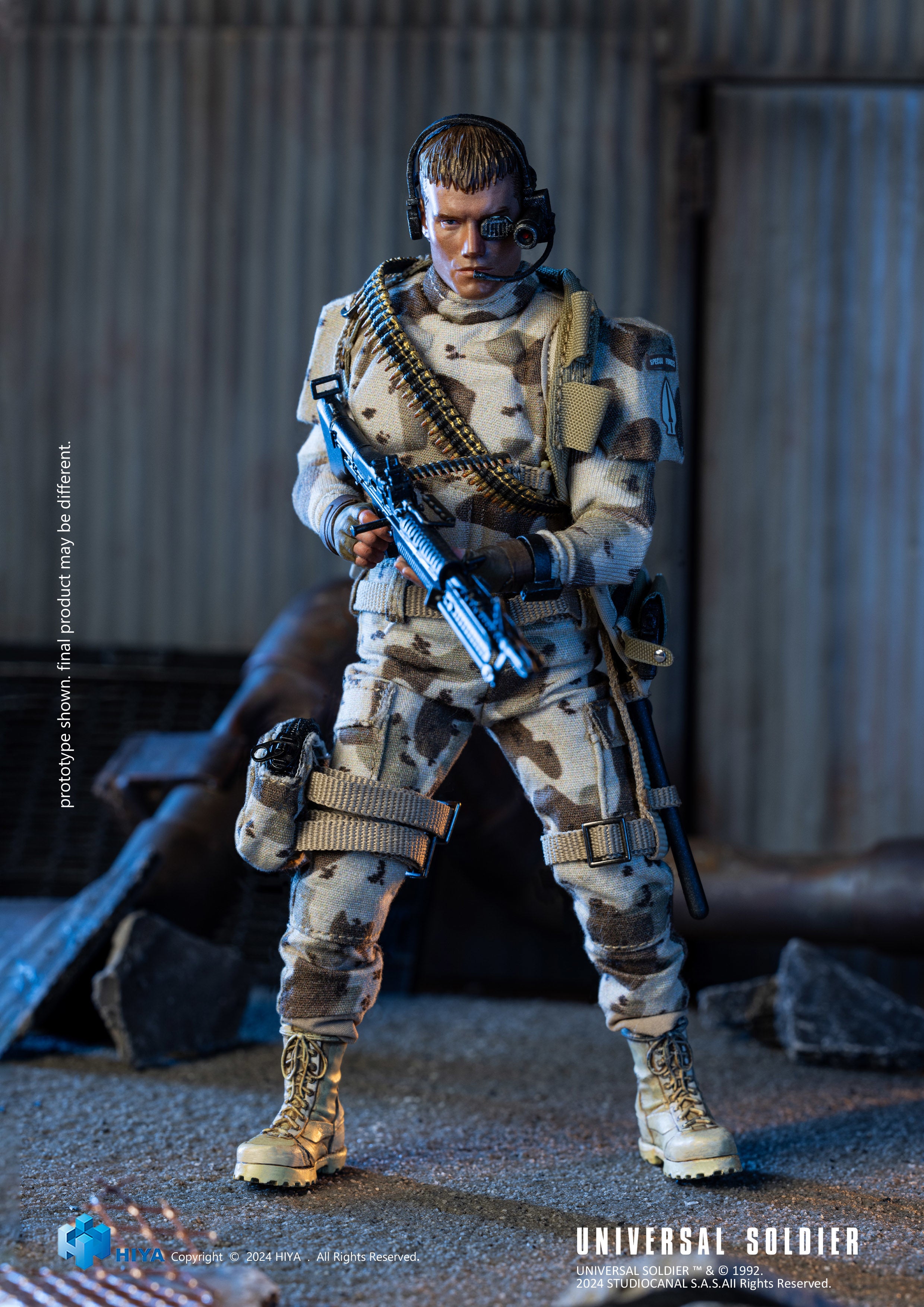 Hiya Universal Soldier Exquisite Super Series Previews Exclusive Andrew Scott (1/12)、mySite、hgirdovlk