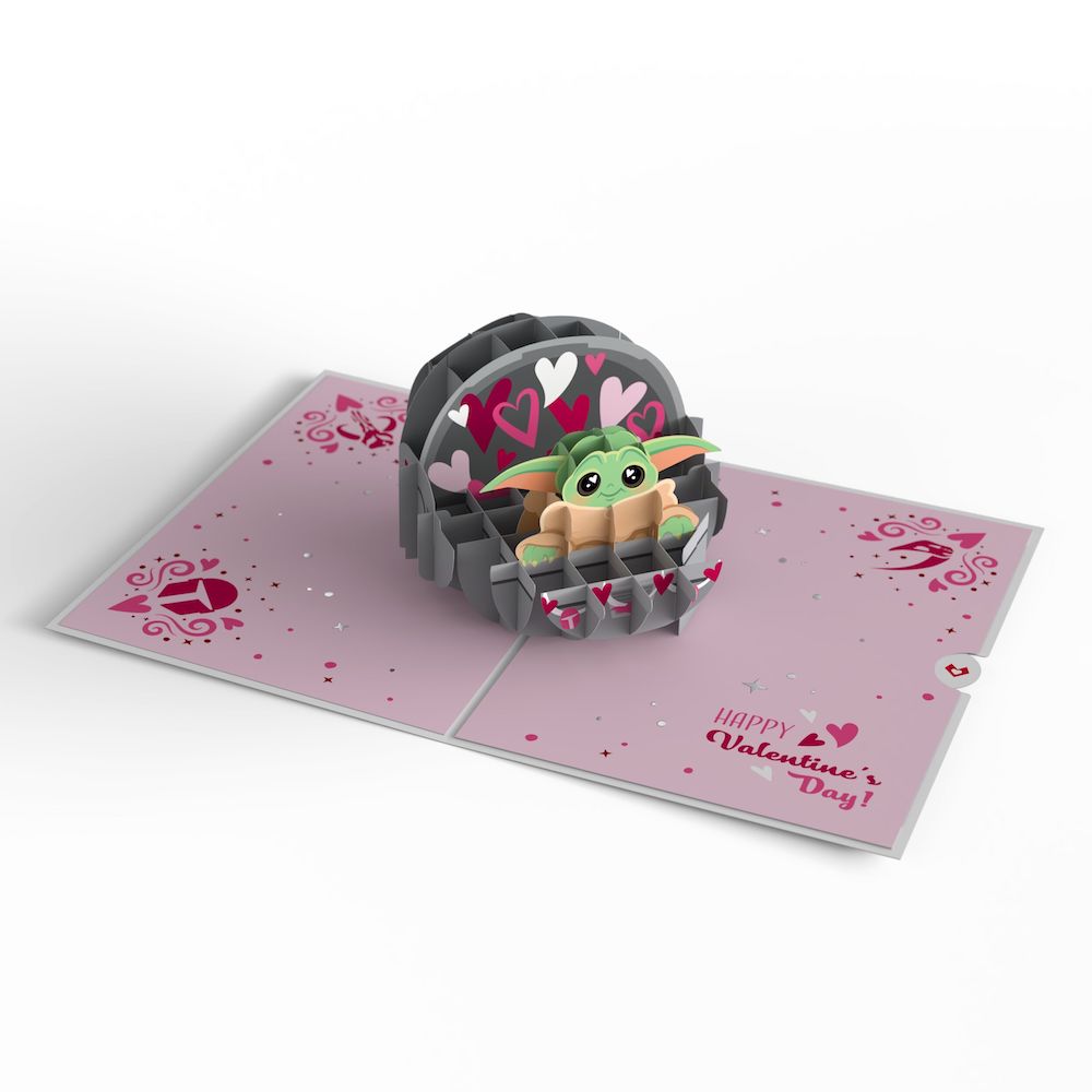 Star Wars™ The Mandalorian™ Grogu™ Love is the Way Pop-Up Card、mySite、solidvoid